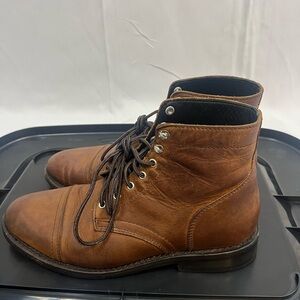 Thursday Boot Company Captain Lace Up Leather Boots Size 10.5